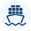 Container ship representing Freight180 ocean freight services